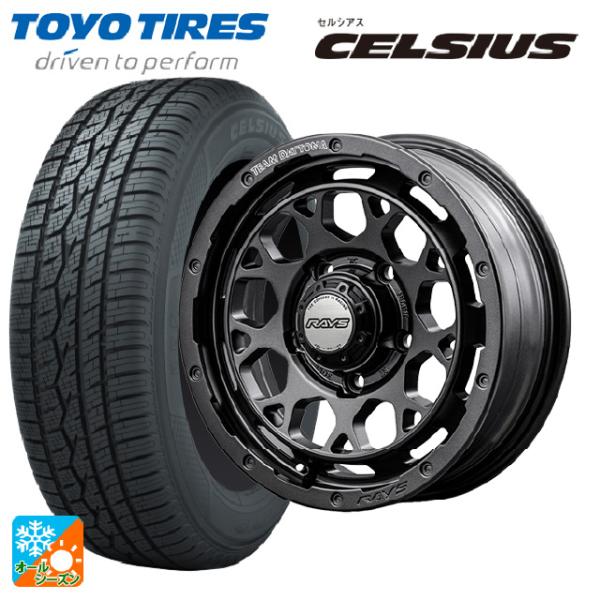 送料無料 オールシーズンタイヤホイールセット 225/55R18 102V トーヨー セルシアス レ...
