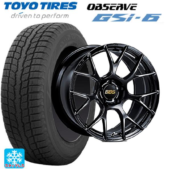 225/55R18 98Q スタッドレスタイヤホイールセット トーヨー オブザーブ GSI-6 BB...