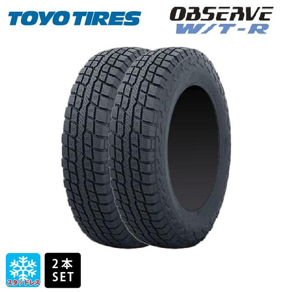 185/85R16 105N スタッドレスタイヤ 2本 トーヨー オブザーブ W/T-R 新品