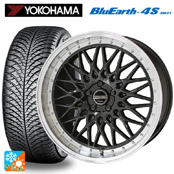 235/55R19 105W オールシーズンタイヤホイールセット ヨコハマ ブルーアース4S AW2...