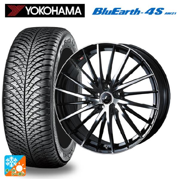 235/55R19 105W オールシーズンタイヤホイールセット ヨコハマ ブルーアース4S AW2...