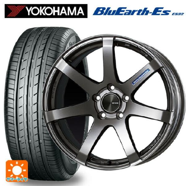 送料無料 サマータイヤホイールセット 245/40R18 93W ヨコハマ ブルーアースEs ES3...
