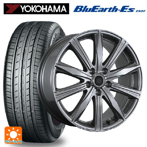 225/45R18 95W サマータイヤホイールセット ヨコハマ ブルーアースEs ES32 ケーテ...