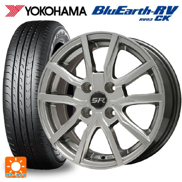 165/70R14 81H サマータイヤホイールセット ヨコハマ ブルーアース RV03CK エルベ...