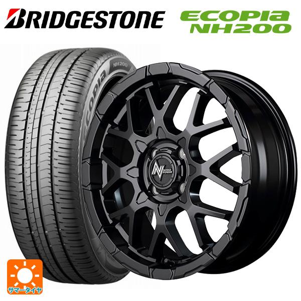 送料無料 サマータイヤホイールセット 195/50R16 84V ブリヂストン エコピア NH200...