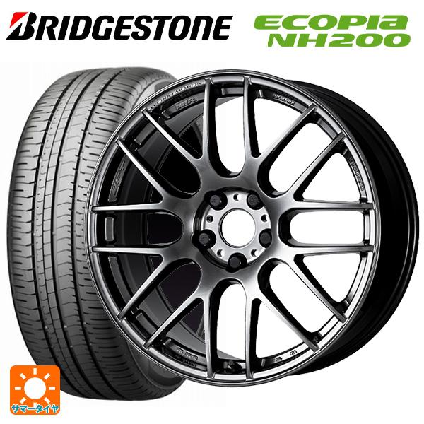 225/45R17 94W XL サマータイヤホイールセット ブリヂストン エコピア NH200 正...