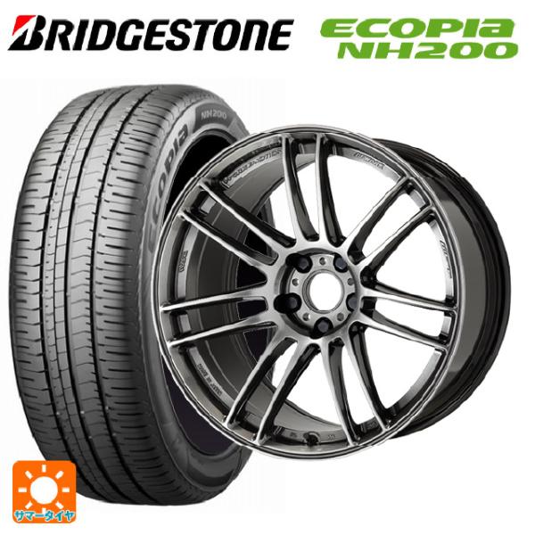 225/45R18 95W XL サマータイヤホイールセット ブリヂストン エコピア NH200 正...