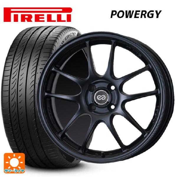 送料無料 サマータイヤホイールセット 195/55R15 85V ピレリ パワジー 正規品 エンケイ...