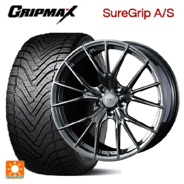 225/45R18 95W XL オールシーズンタイヤホイールセット グリップマックス シュアグリッ...