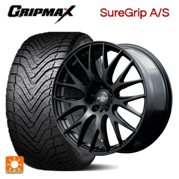 送料無料 オールシーズンタイヤホイールセット 225/45R19 96W XL グリップマックス シ...