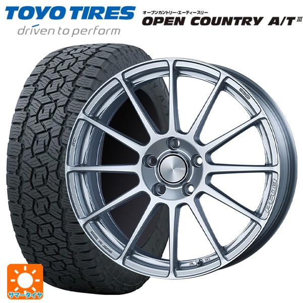 225/70R16 103H サマータイヤホイールセット トーヨー オープンカントリー AT3 ブラ...