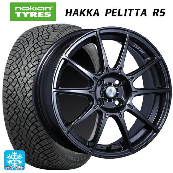 送料無料 スタッドレスタイヤホイールセット 185/65R15 88R ノキアン ハッカペリッタR5...