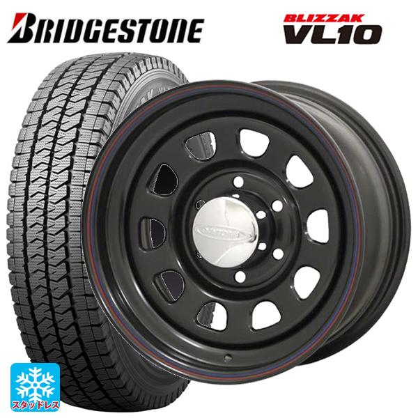 195/80R15 107/105N スタッドレスタイヤホイールセット ブリヂストン ブリザック V...