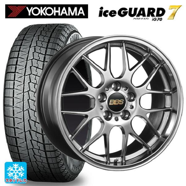 225/55R19 103Q XL スタッドレスタイヤホイールセット ヨコハマ アイスガード7(IG...