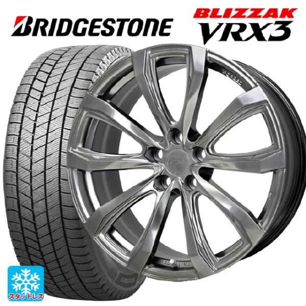 225/45R21 95Q スタッドレスタイヤホイールセット ブリヂストン ブリザック VRX3 #...