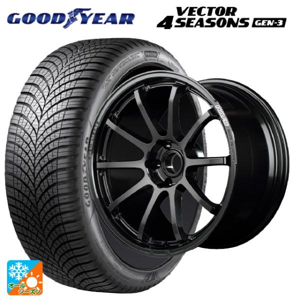 245/40R19 98Y XL オールシーズンタイヤホイールセット グッドイヤー ベクターフォーシ...