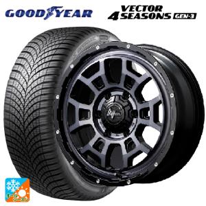 送料無料 オールシーズンタイヤホイールセット 225/45R17 94W XL グッドイヤー ベクタ...