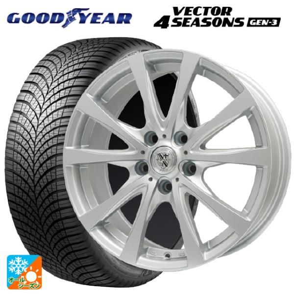 195/60R16 93V XL オールシーズンタイヤホイールセット グッドイヤー ベクターフォーシ...