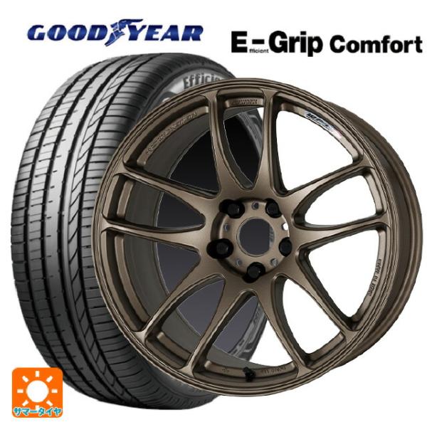 225/60R18 100V サマータイヤホイールセット グッドイヤー エフィシェントグリップ コン...