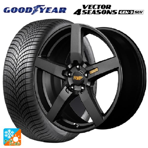 225/60R18 104W XL オールシーズンタイヤホイールセット グッドイヤー ベクターフォー...