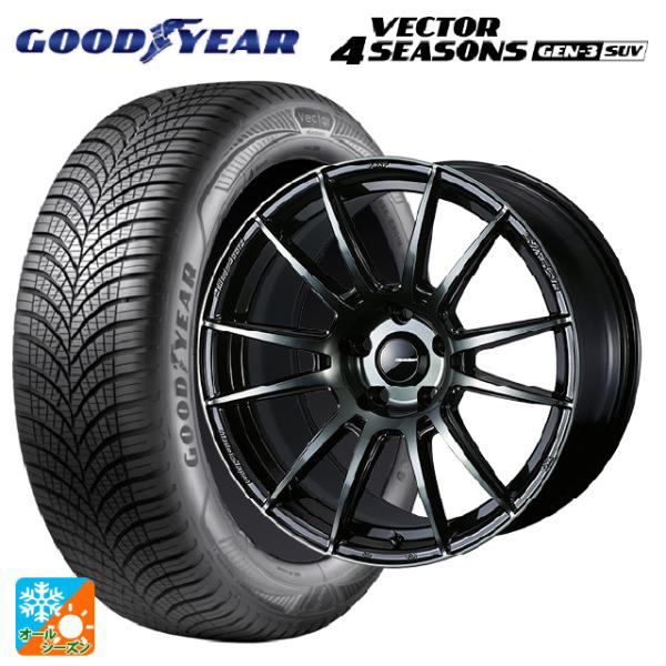 225/60R18 104W XL オールシーズンタイヤホイールセット グッドイヤー ベクターフォー...