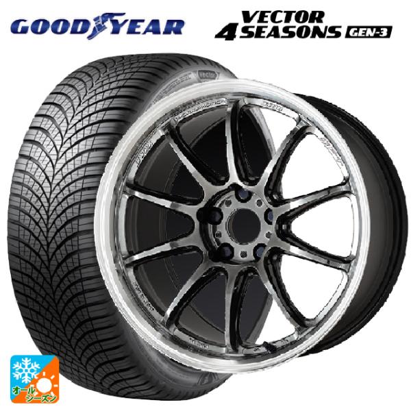 送料無料 オールシーズンタイヤホイールセット 215/50R17 95W XL グッドイヤー ベクタ...