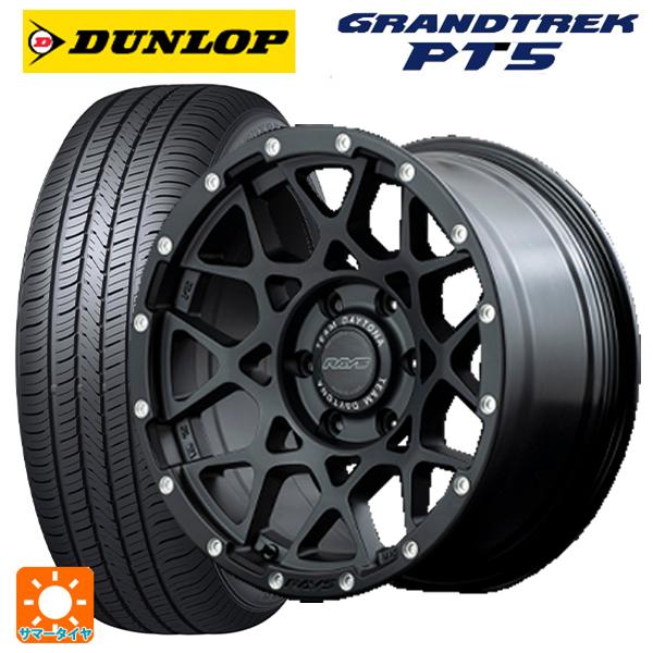 265/70R17 115S サマータイヤホイールセット ダンロップ グラントレックPT5 レイズ ...