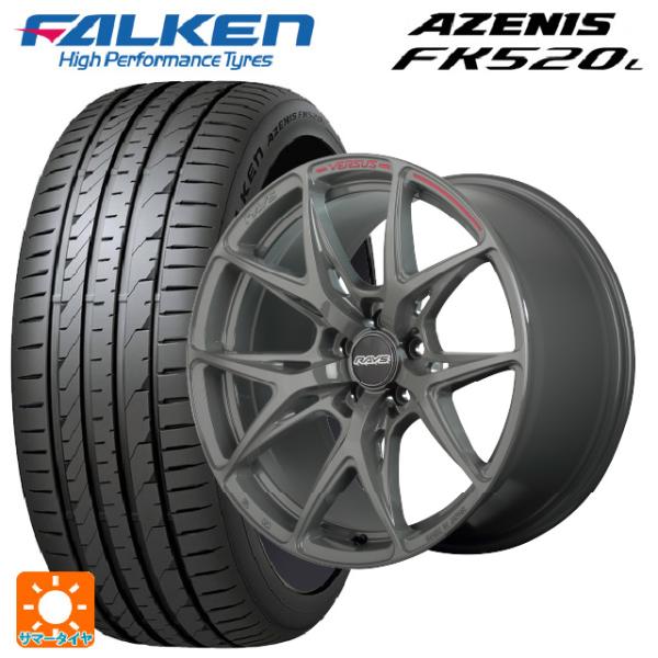 225/55R19 99W サマータイヤホイールセット ファルケン アゼニス FK520L レイズ ...