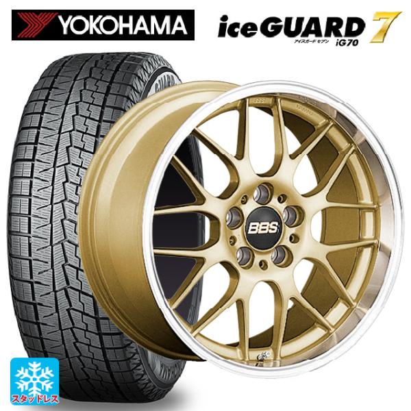 235/55R19 105Q スタッドレスタイヤホイールセット ヨコハマ アイスガード7(IG70)...