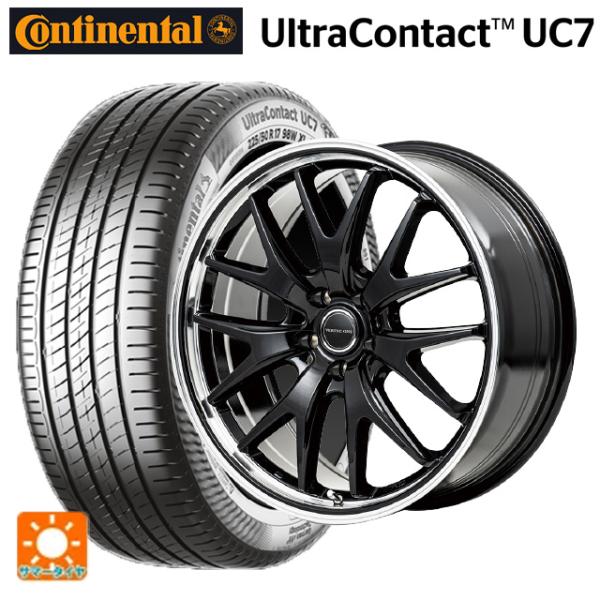 215/55R17 94W サマータイヤホイールセット コンチネンタル ウルトラコンタクト UC7 ...