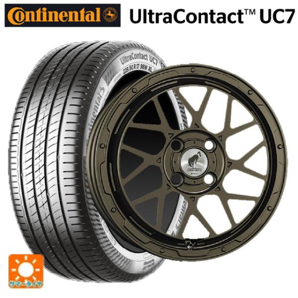 185/55R16 83V サマータイヤホイールセット コンチネンタル ウルトラコンタクト UC7 ...