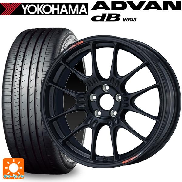 215/60R17 96H サマータイヤホイールセット ヨコハマ アドバンデシベル V553 エンケ...