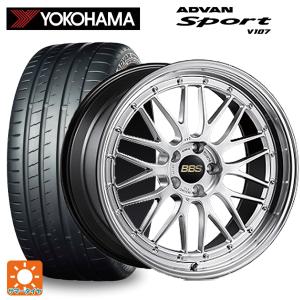 245/35R21 96Y XL サマータイヤホイールセット ヨコハマ アドバンスポーツ V107 BBS LM 21-9.5J｜k-tire