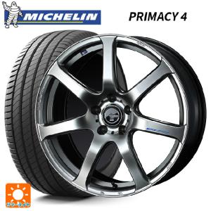 215/45R17 87W サマータイヤホイールセット ミシュラン 正規品 プライマシー4 ウェッズ レオニス ナヴィア07 17-7J