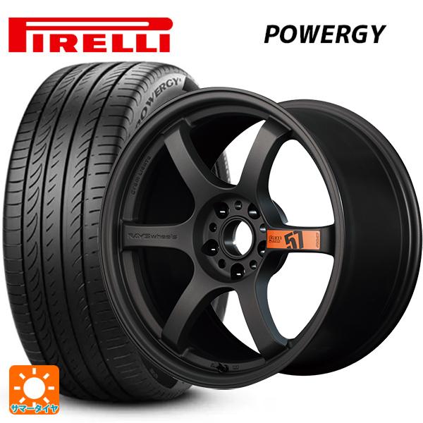 215/50R18 96Y XL サマータイヤホイールセット ピレリ パワジー 正規品 レイズ グラ...