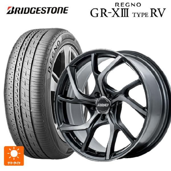 送料無料 サマータイヤホイールセット 225/55R19 103V XL ブリヂストン レグノ GR...