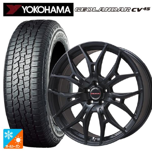 送料無料 オールシーズンタイヤホイールセット 225/60R17 99V ヨコハマ ジオランダー C...