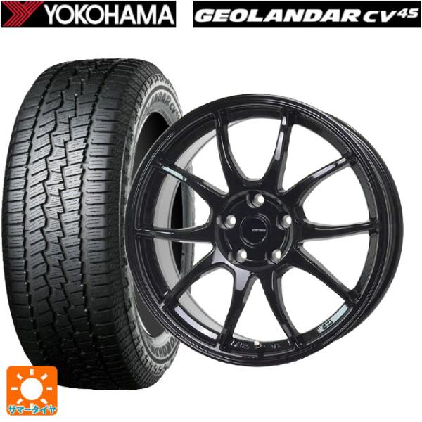 送料無料 サマータイヤホイールセット 225/60R17 99V ヨコハマ ジオランダー CV G0...