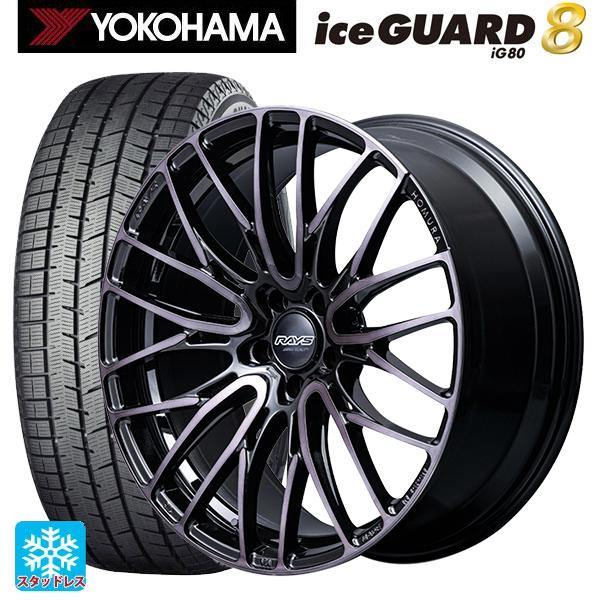 送料無料 スタッドレスタイヤホイールセット 245/45R18 100Q XL ヨコハマ アイスガー...