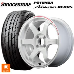 送料無料 サマータイヤホイールセット 225/50R16 92W ブリヂストン ポテンザ アドレナリン RE005 正規品 レイズ ボルクレーシング