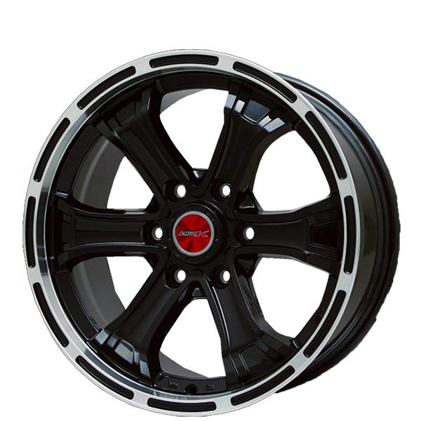 ビックウェイ ビーマッド ケー GBK/P 16×8 +5 6/139.7 新品ホイール1本　