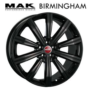 4本購入で送料無料 MAK BIRMINGHAM 20x8.5J 5/108 +45 グロスブラック