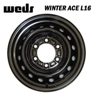 WEDS（ウェッズ） 在庫有 ウインターエース L16 # スチール(ブラック