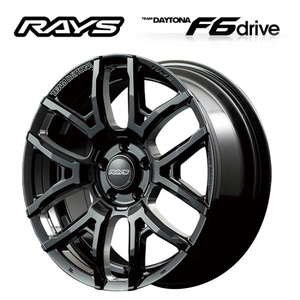 レイズ チームデイトナ F6ドライブ BNC 20×8.5 42 5/114.3 73.1 新品ホイ...