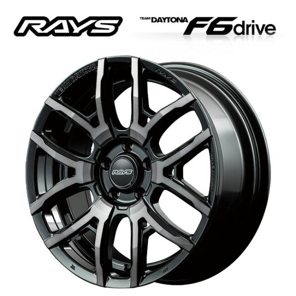 送料無料！レイズ チームデイトナ F6ドライブ BFJ 18×7.5 +38 5/114.3 73....