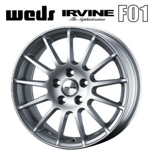 ウェッズ アーヴィン F01 ハイパーシルバー 17×7 +40 5/110 65.1 ホイール1本の商品画像