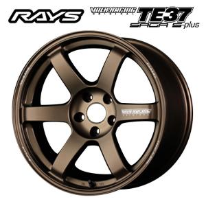 RAYS VOLK RACING TE37 SAGA S-plus 18x7.5J 5/100 +48 BR ブロンズ 