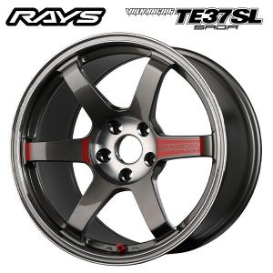 RAYS VOLK RACING TE37SAGA S-plus 8.5J-18インチ (42) 5H/PCD114.3 MM 