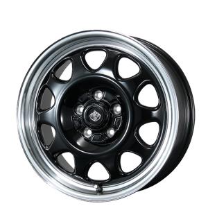 マルカサービス 15インチ 4H100 7J 7J+35 4穴 ホイール 【1本単品 新品