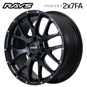 RAYS RAYS HOMURA 2x7FA 18x7.5J 5/114.3 +38 YNL ブラッククローム
